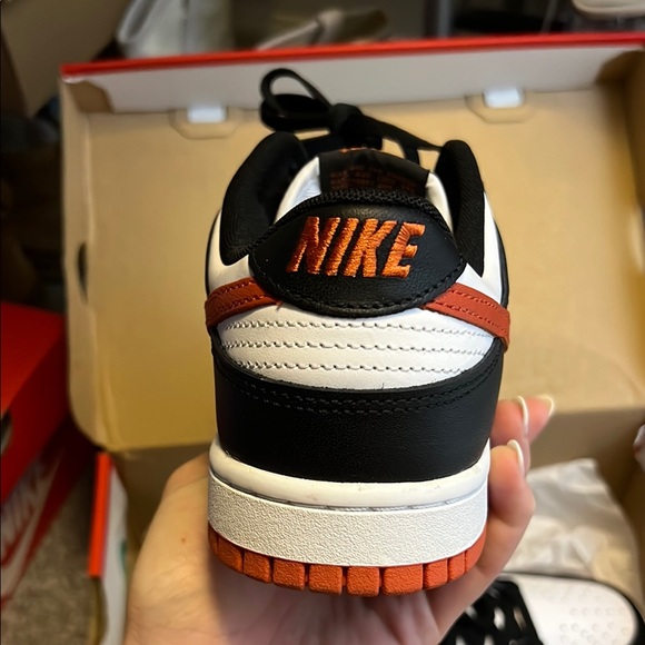 Nike Black and Orange Dunks - Picture 3 of 4